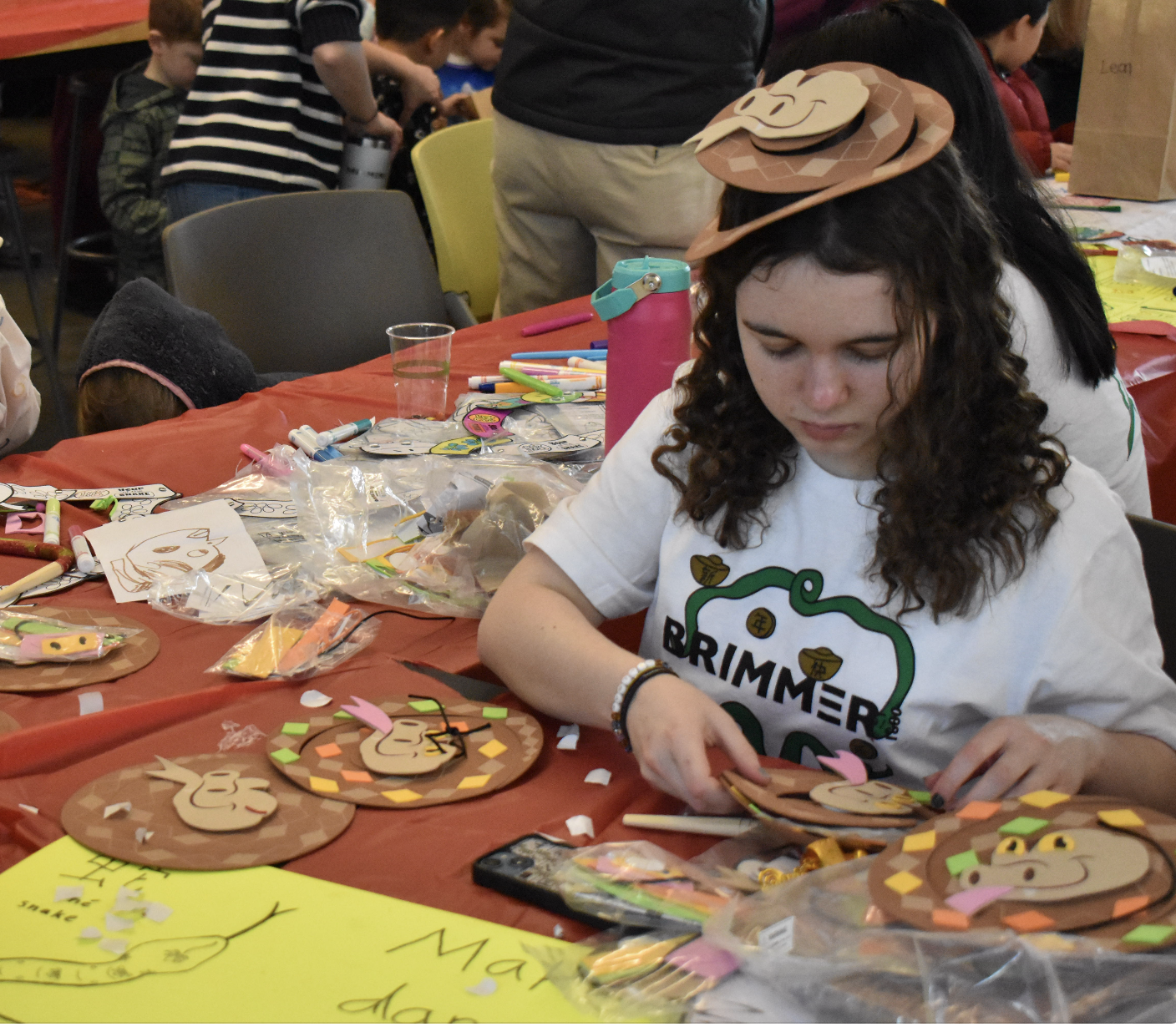 The community celebrated its seventh annual Temple Fair today, attended by students and teachers in all divisions. 